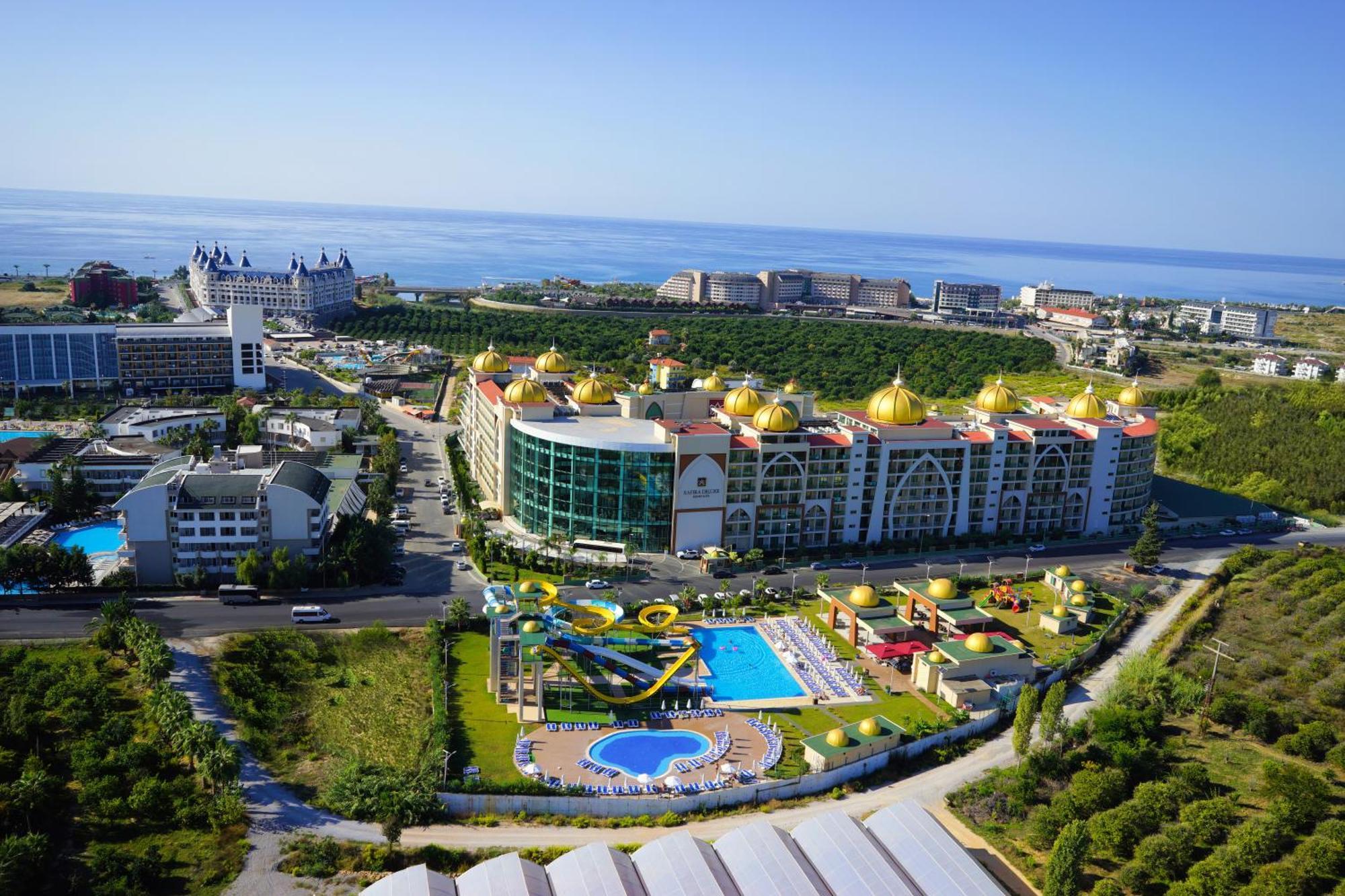 Alan Xafira Deluxe Resort & Spa 阿拉尼亚 外观 照片